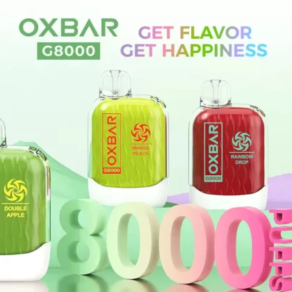 OXBAR G8000 Disposable Device - 8000 Puffs - Kiwi Passion Kick