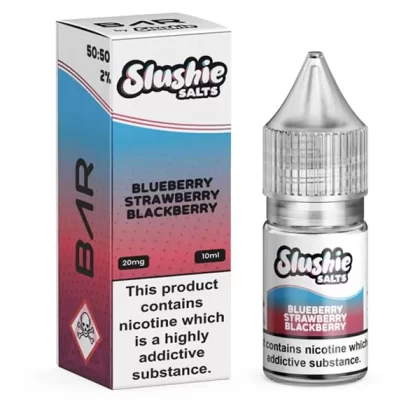 Blueberry Strawberry Blackberry Slushie Bar Nic Salts E-Liquid