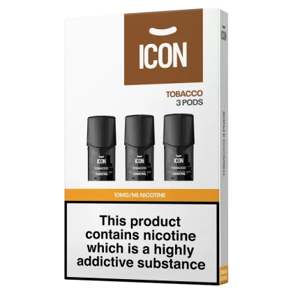 ICON Vape Tobacco Pods (Pack of 3) - Vapeshop Co