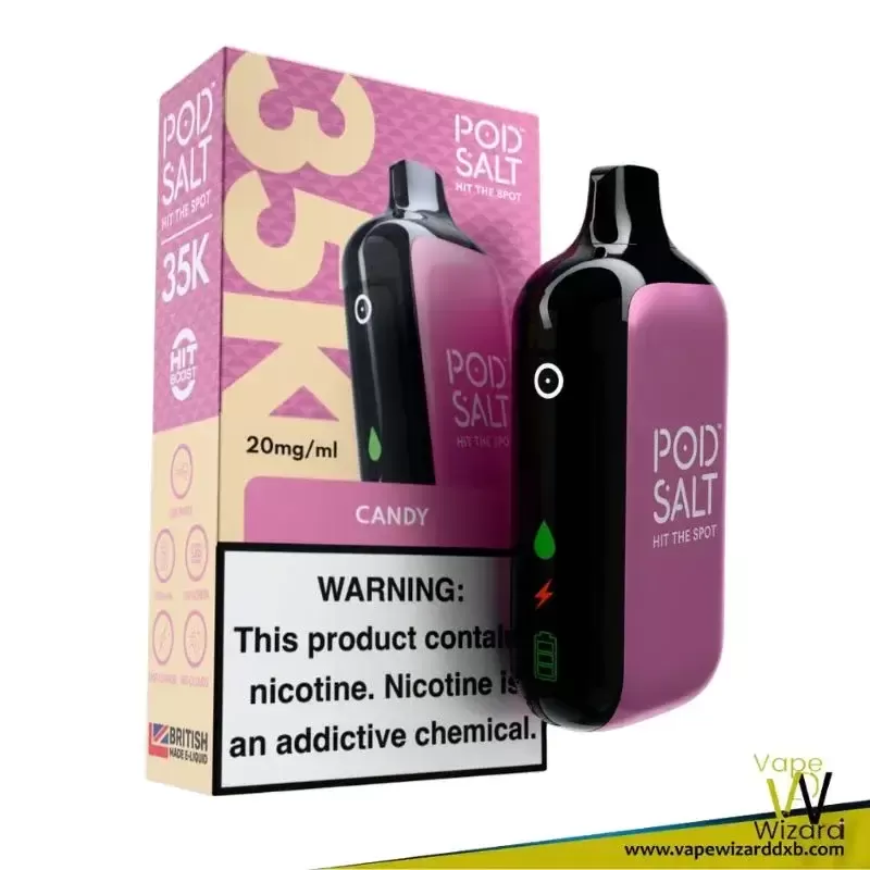 Pod Salt 35000 Puffs 20MG Nicotine Disposable Vape - Vapewizarddxb - Image 3