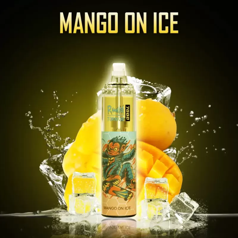 FUMOT Mango On ice Randm Tornado 7000 Puff Bar R and M Pack Of 10 Vape Pen kaufen