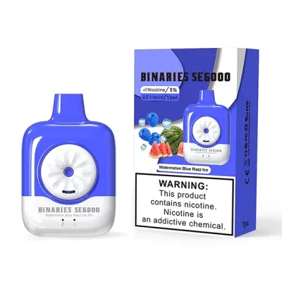 Horizontech Binaries SE6000 Watermelon Blue Razz Ice Disposable Vape