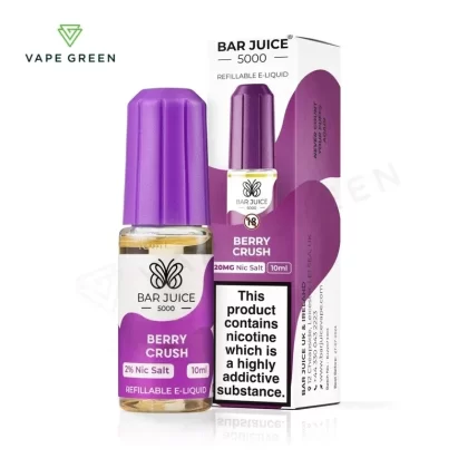 Berry Crush Vimto Nic Salt E-Liquid by Bar Juice 5000