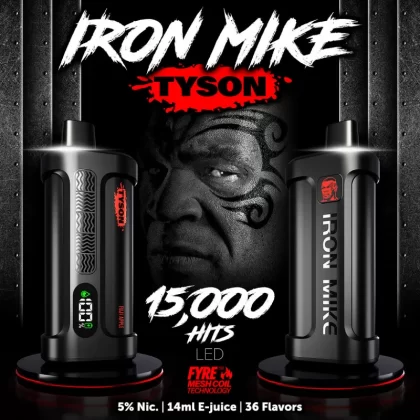 Tyson 2.0 Iron Mike 15K Disposable Device - 15,000 Puffs - Lemon Berry
