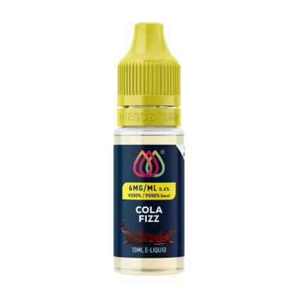 Cola Fizz E-Liquid by Aquavape - 10ml - 12mg - Vape Product (6DF042)
