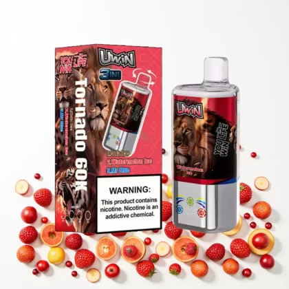 Uwin Tornado Triple 60K 3in1 Puffs Disposable Vape - Vapeyoo