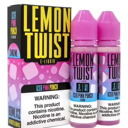 Twist Iced Pink Punch E Liquid 60ml - 0mg
