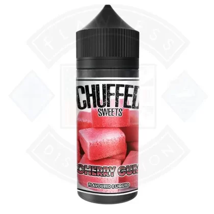 Chuffed Sweets – Cherry Gum 0mg 100ml Shortfill E-Liquid - Eliquidsupply