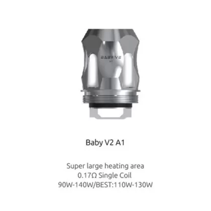 Smoktech TFV8 Baby V2 Coils - K1 (.2 Quadruple / Stainless)