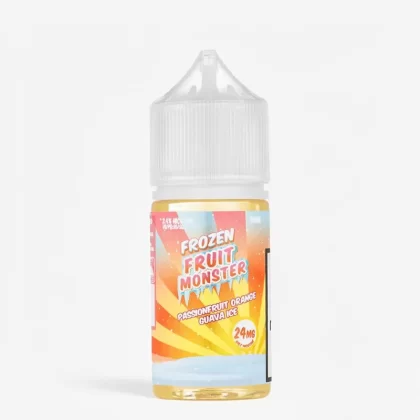 Frozen Fruit Monster Salt Passionfruit Orange Guava Ice 30mL - Vape Product, Vape Product
