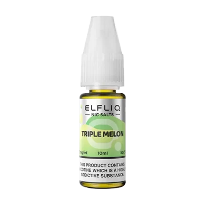 Triple Melon Elfliq Nic Salt by Elfbar - 10ml - Vape Product, Vape Product