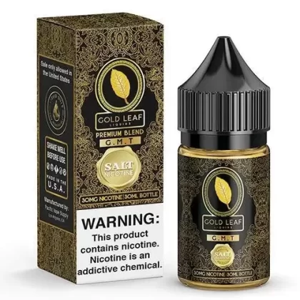 GMT SALT BY GOLD LEAF LIQUIDS SALTS 30ML - Vaporworldbd