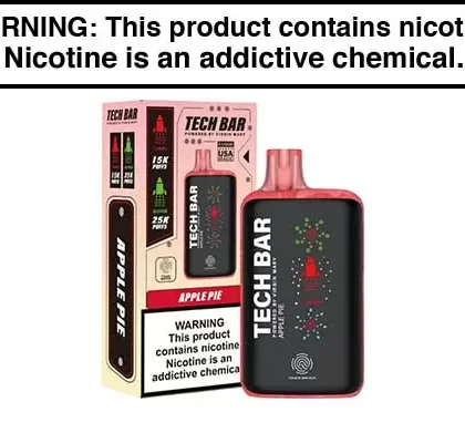 TECH BAR 25K DISPOSABLE VAPE – 25,000 PUFFS - Vapejuice