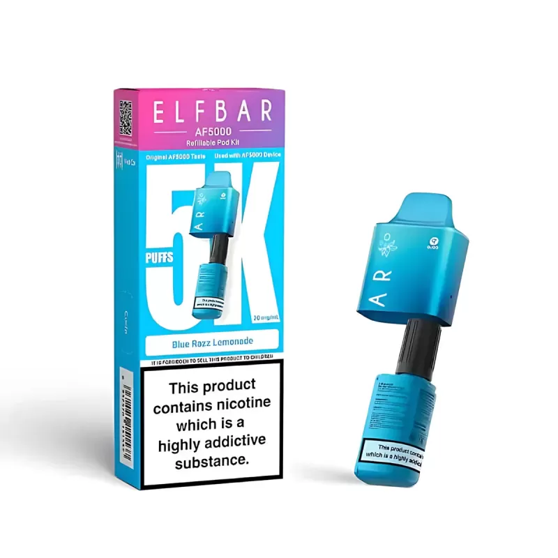 Elf Bar AF5000 Prefilled Pods - Blueberry Ice - Image 2