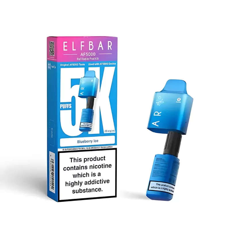 Elf Bar AF5000 Prefilled Pods - Blueberry Ice - Image 3