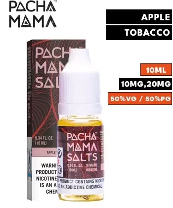 Apple Tobacco Nic Salt eLiquid by Pacha Mama - 10mg / 10ml