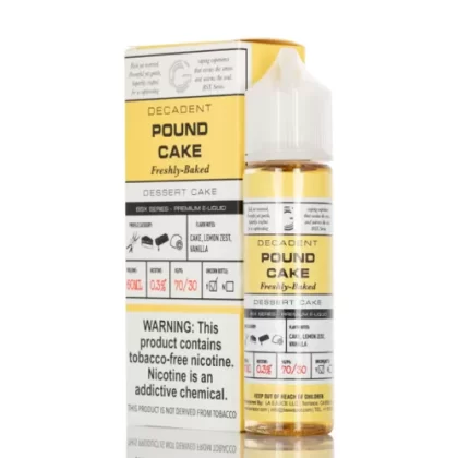 Glas Basix Pound Cake Vape e-Liquid 60mL - Beyondvape
