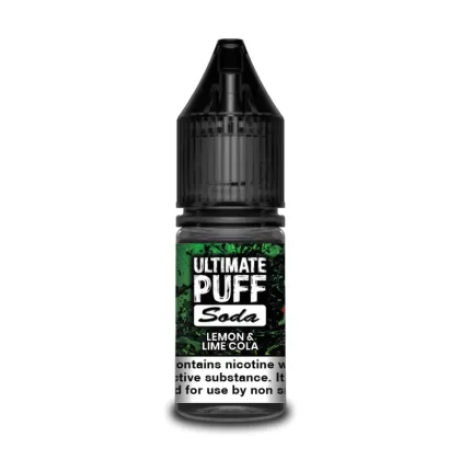Ultimate Puff Soda Lemon and lime Cola 10ml Vape Juice - 10 Pack - Strength