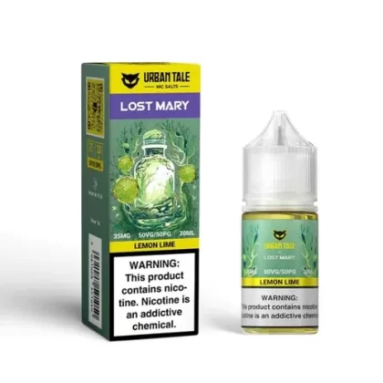 Urban Tale Lemon Lime Salts 30ml E-Juice – Buy 1 Get 1 Free