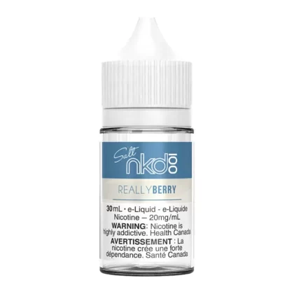 Naked100 Salt Nic E-Liquid - Really Berry 30ml - 20mg/ml