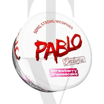 PABLO STRAWBERRY CHEESECAKE NICOTINE POUCHES