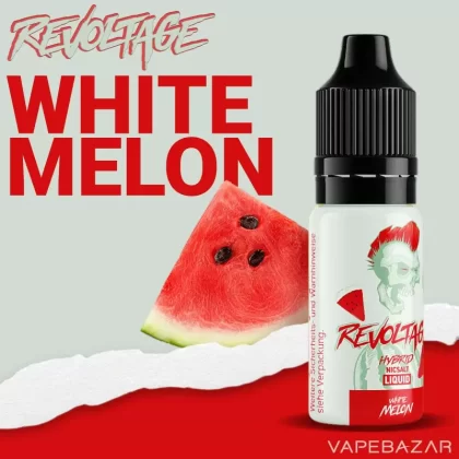 Revoltage Hybrid Nicsalt Liquid – White Melon - 10mg/ml, 20mg/ml