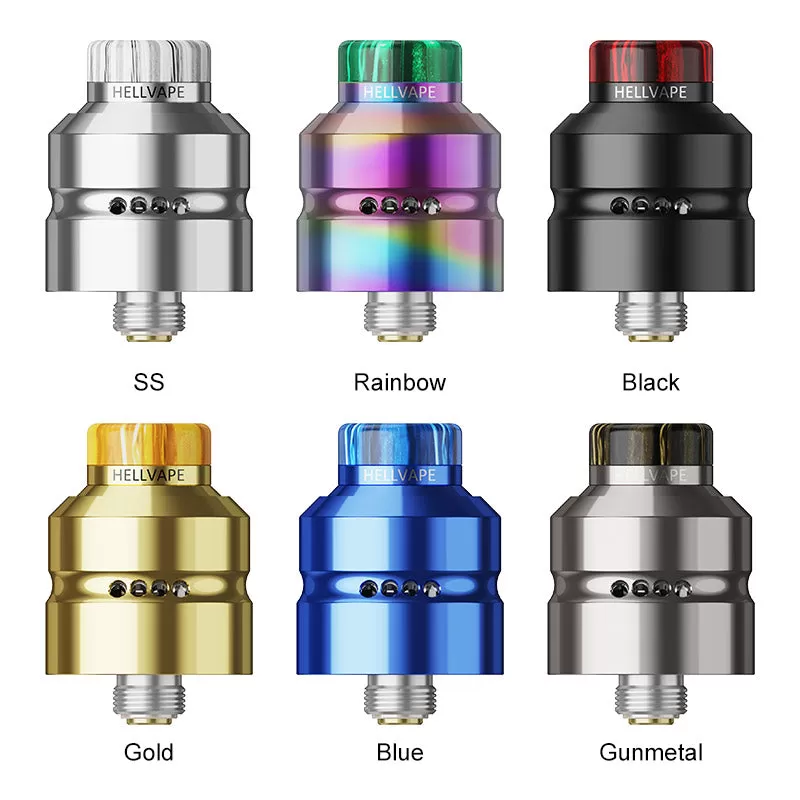 Hellvape Dead Rabbit Mini RDA Atomizer - Rainbow - Image 2