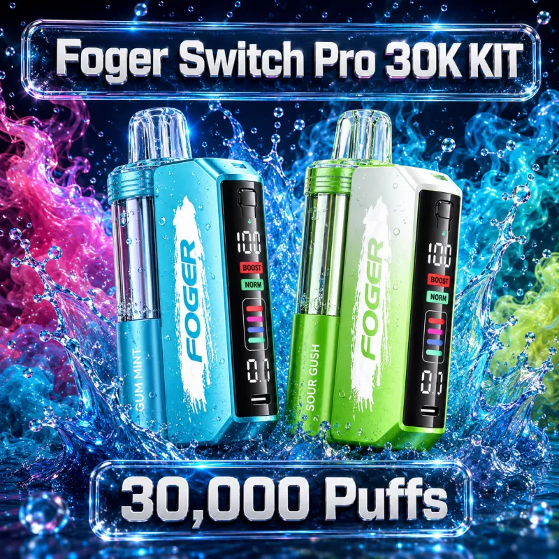 Foger Switch Pro 30K KIT TEXAS COMPLIANT AVAILABLE - Kiwi Dragon Berry - Image 2