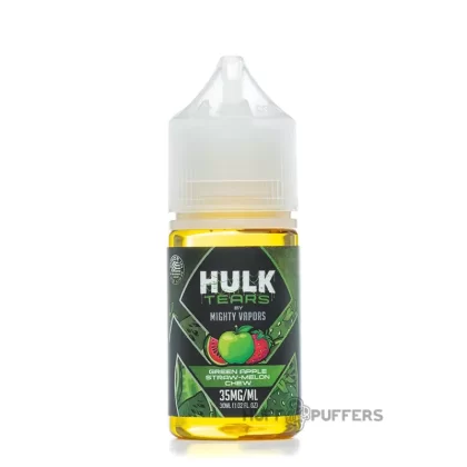 Hulk Tears Salt – Green Apple Straw-Melon Chew 30mL - Nicotine Strength#35mg>50mg