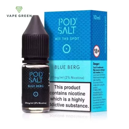 Blue Berg Nic Salt E-Liquid by Pod Salt - Eliquidsupply
