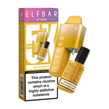 Sour Pineapple Ice Elf Bar AF5000 Kit 5000 Puffs (10pcs/pack)