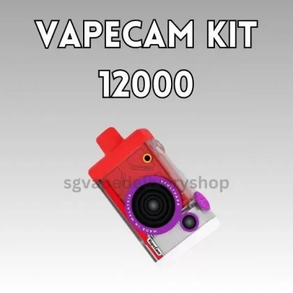 Vapecam 12000 Puffs - Guava Lychee (Kit Set)