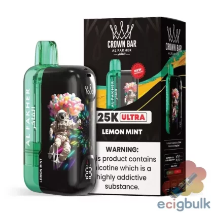 Crown Bar Al Fakher Ultra 25K Puffs Disposable Vape | 22ml, 5% Nicotine