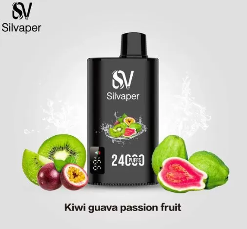 Silvaper Disposable Vape 24000 Puffs - 20 mg / Strawberry Mango - Image 2