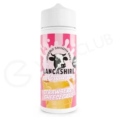 Strawberry Cheesecake Shortfill E-Liquid by The Lancashire Creamery 100ml