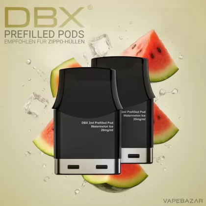 DBX Prefilled Pods by Bugatti – Watermelon Ice