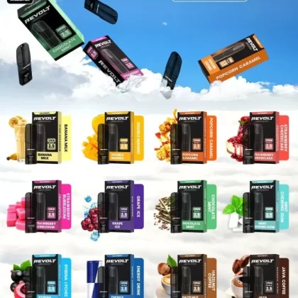 REVOLT CARTRIDGE BY VOLT BAR (COMPATIBLE WITH NANOSTIX DEVICE) - Vapevandal