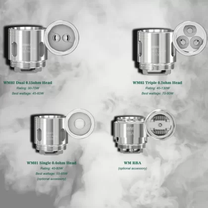 WISMEC GNOME Sub Ohm Tank Replacement Coils 5PCS-PACK