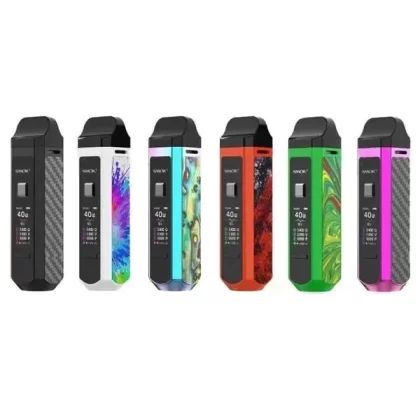 Smok RPM40 Pod Vape Kit - Colour#White>Orange>Bright Black