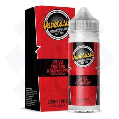 Vapetasia – Killer Kustard Strawberry 100ml 0mg
