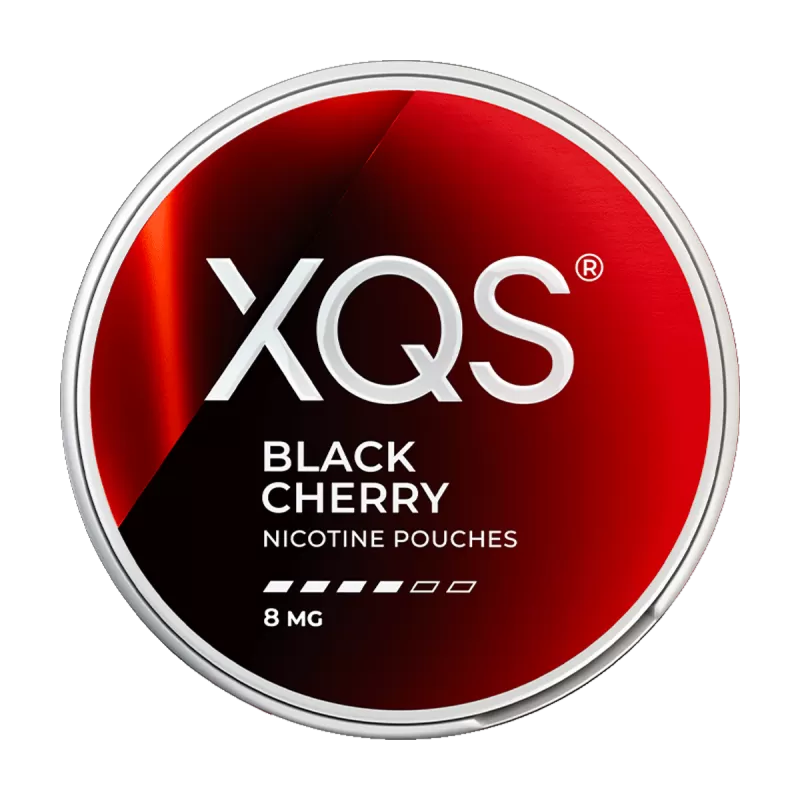 Black Cherry XQS Nicotine Pouches - 8mg - Vape Product