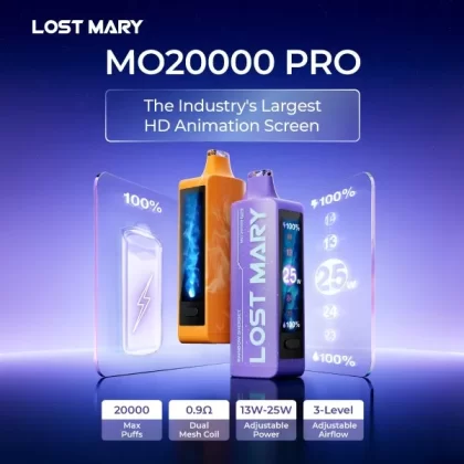 Lost Mary MO20K MO20000 Pro Disposable Device – 20000 Puffs - Dragon Drink