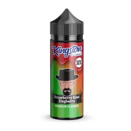 KINGSTON STRAWBERRY KIWI ZINGBERRY 50/50 100ML SHORTFILL E-LIQUID