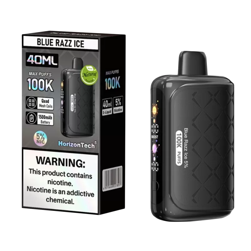 HorizonTech 100K Disposable Device - 100,000 Puffs - Peach Ice - Image 2