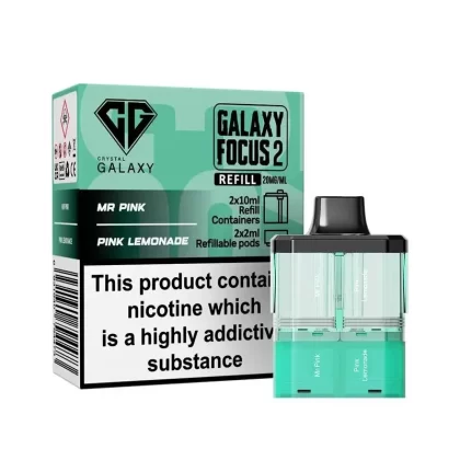 Mr Pink Crystal Galaxy 30K Focus 2 Puff Kit - Eliquidsupply