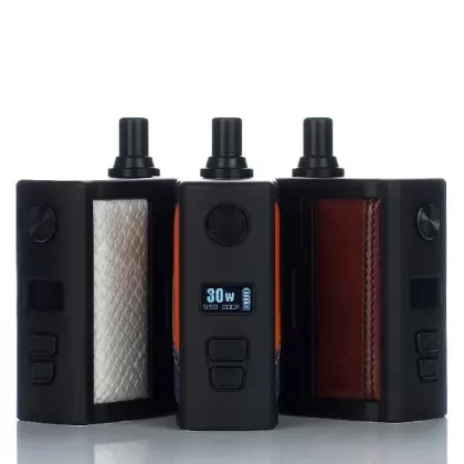 Vandy Vape Rhino Pod 50W Kit (DISCONTINUED) - All Black Leather, Brown Blue Leather
