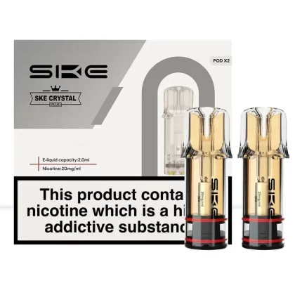 SKE Crystal Plus Prefilled Pods (Pack of 2)