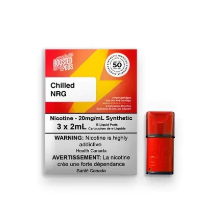 BOOSTED PODS – CHILLED NRG