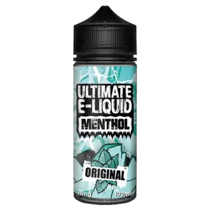 ORIGINAL E LIQUID BY ULTIMATE E-LIQUID – MENTHOL 100ML 70VG