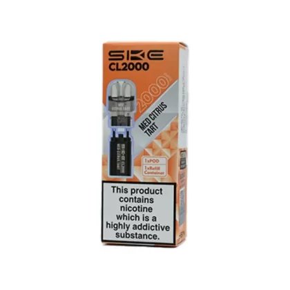 SKE CL2000 Prefilled Pods Med Citrus Tart - Strength#20mg (0347E9)